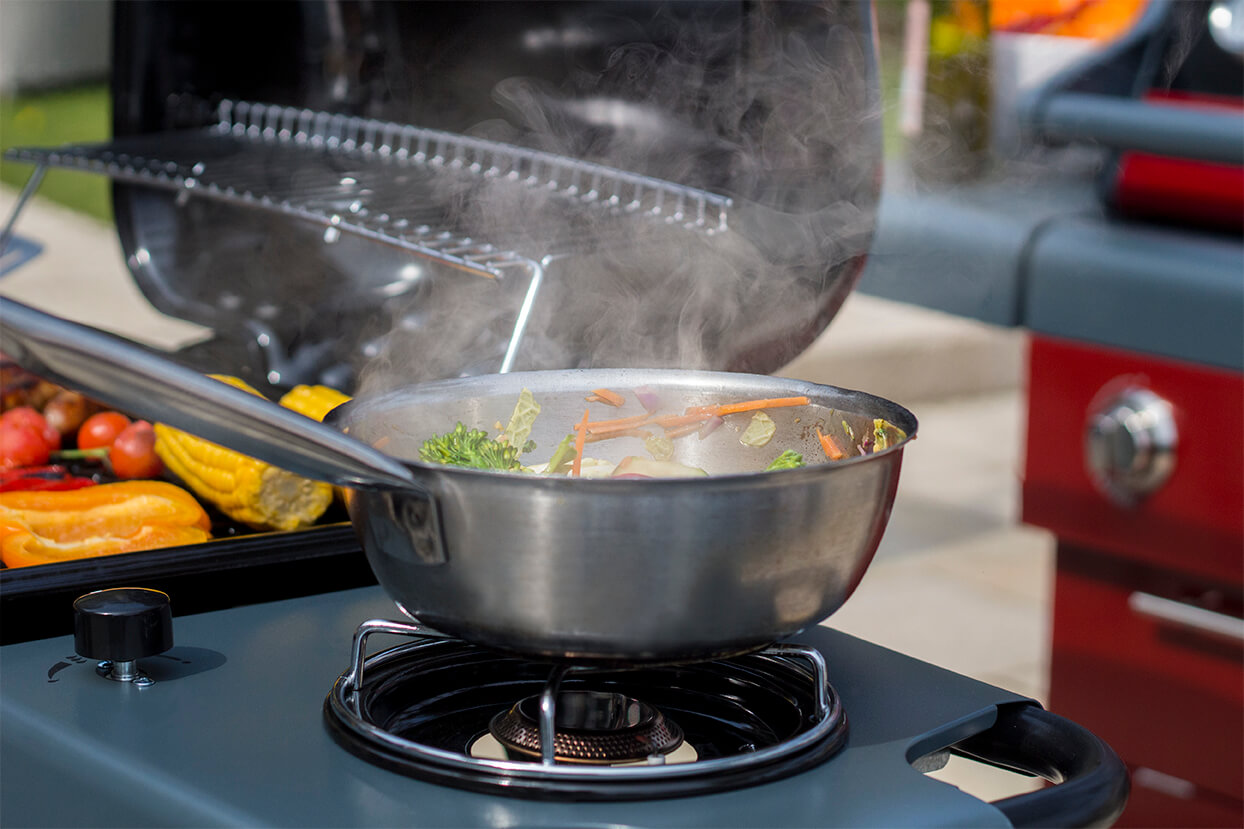 Газовый гриль SAHARA Rapid Assembly BBQ Plus