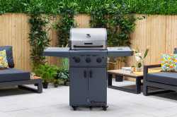 Газовый гриль Sahara Performer 3 BBQ Charcoal